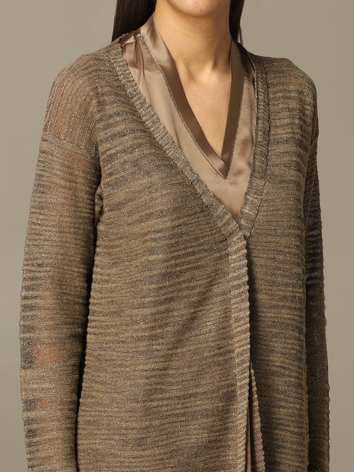 cream linen cardigan