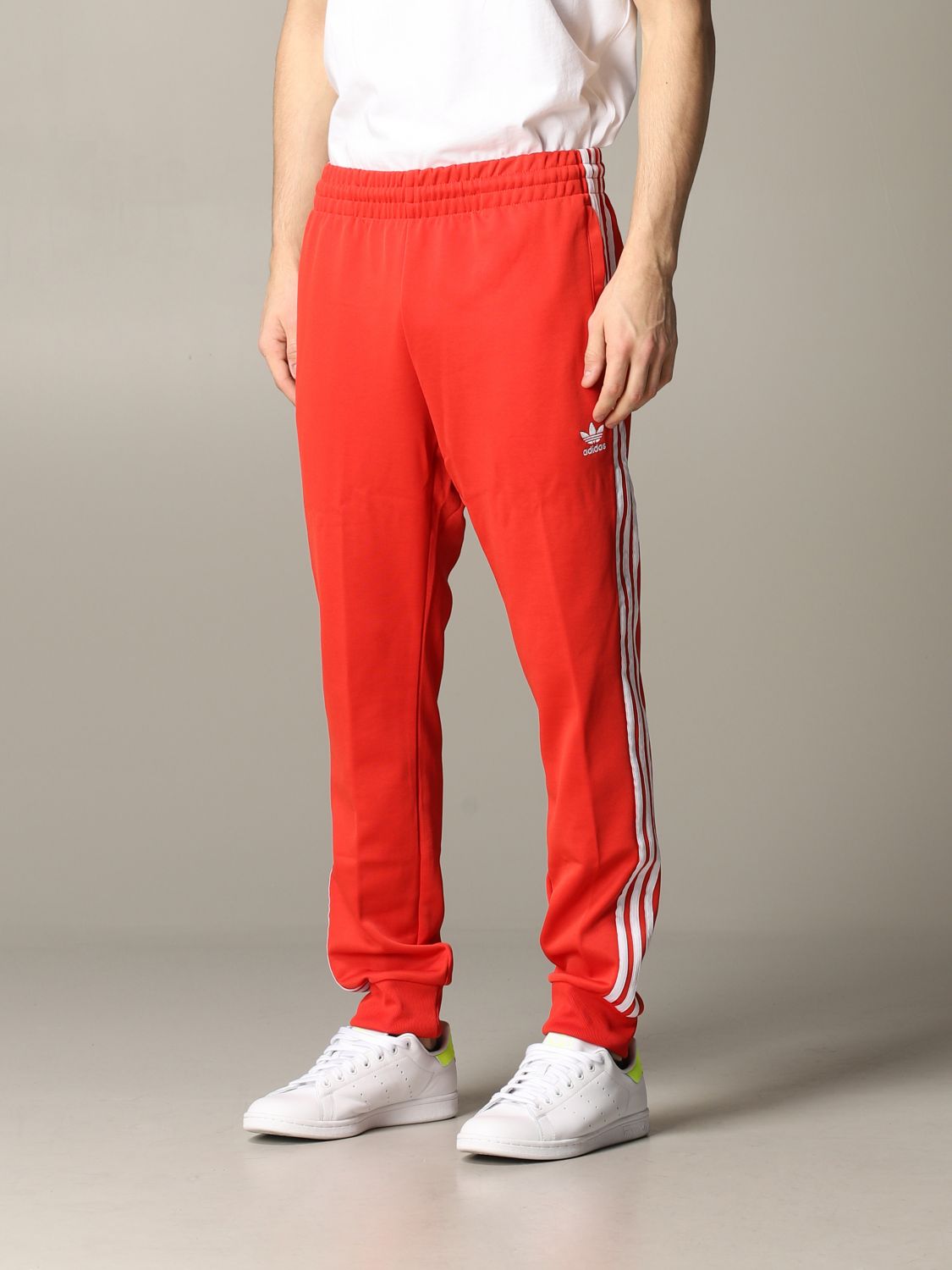 adidas survetement rouge