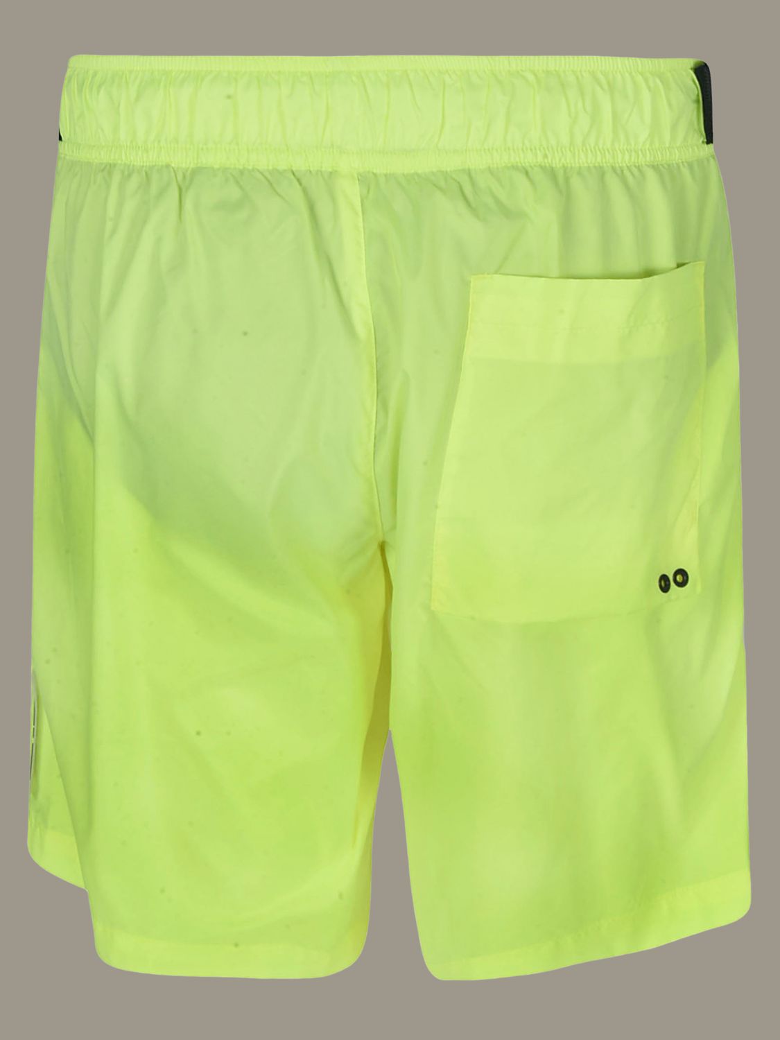 off white shorts green