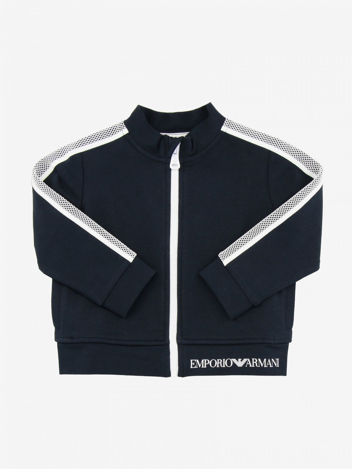 sweat zippe armani