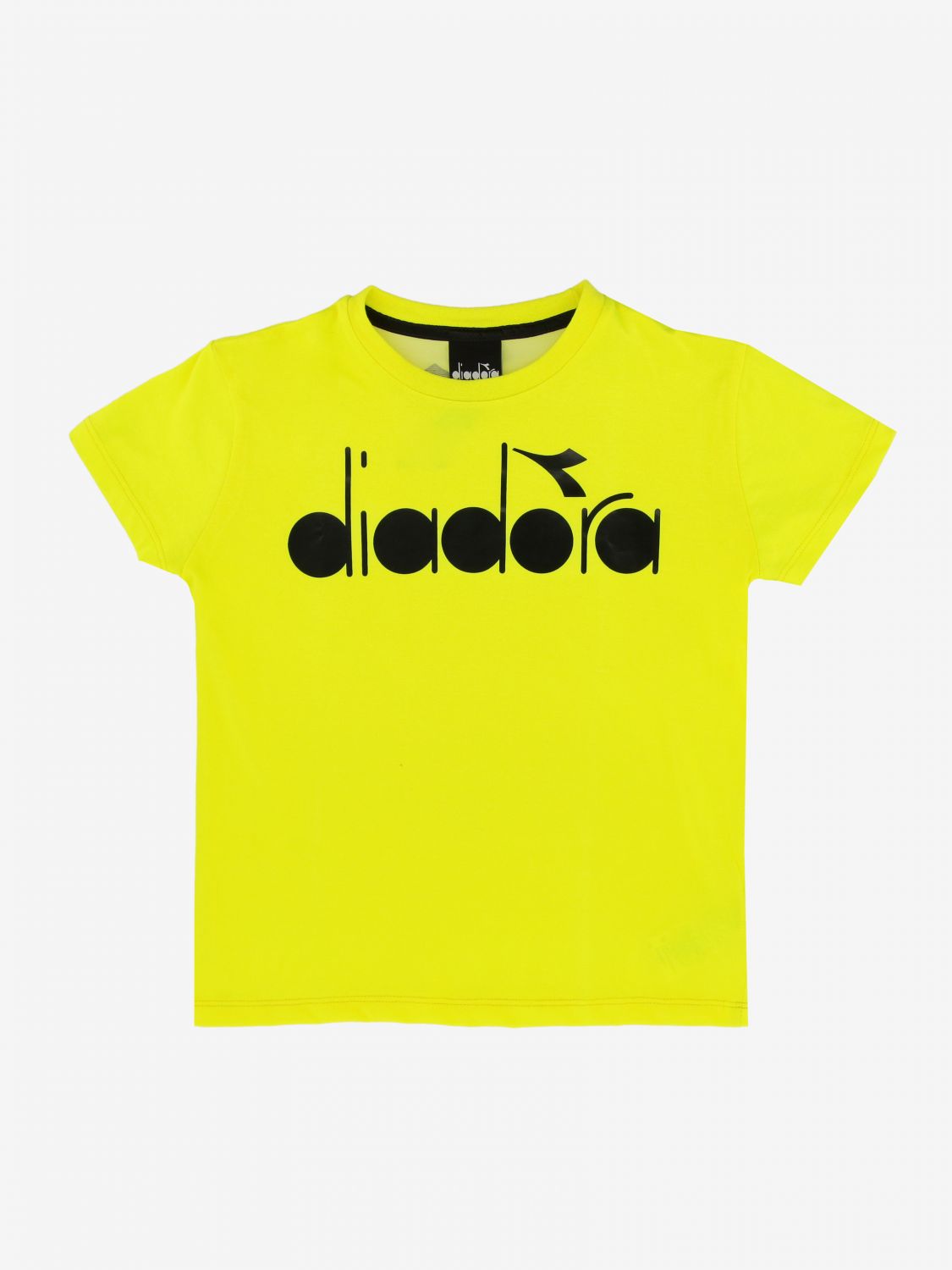 T-shirt Diadora con stampa logo | T-Shirt Diadora Bambino Giallo | T-Shirt  Diadora 022278 Giglio IT