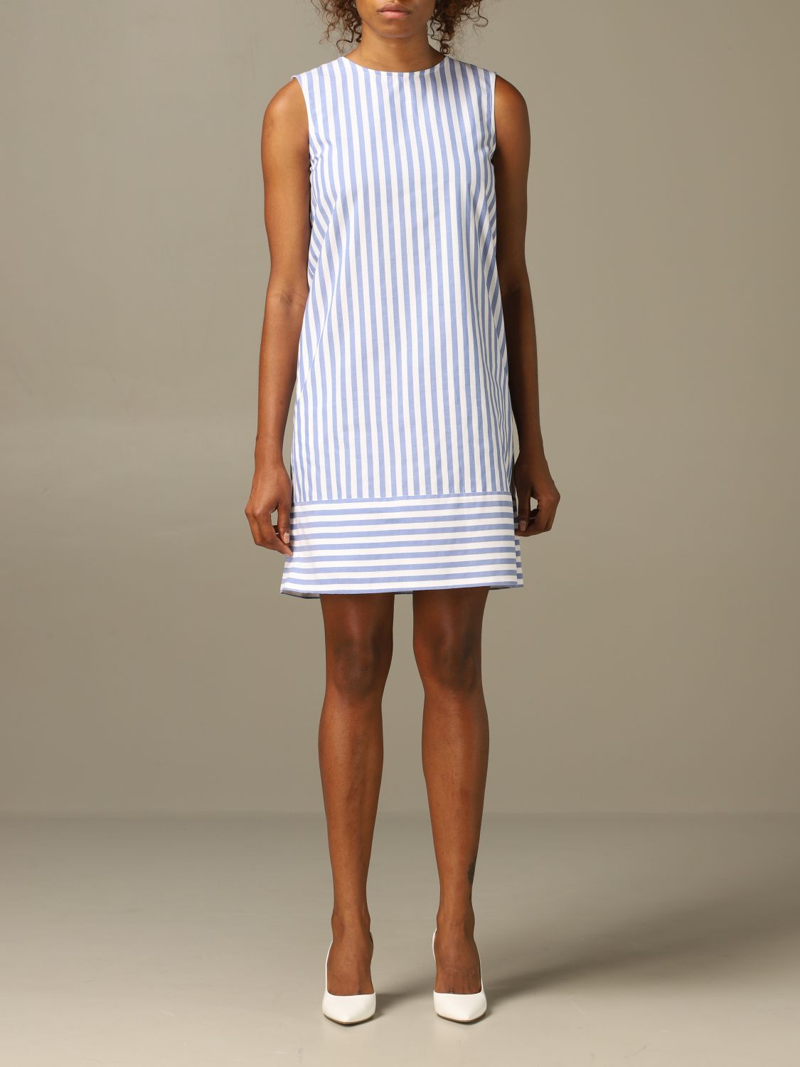 S MAX MARA: striped dress | Dress S Max Mara Women Striped | Dress S
