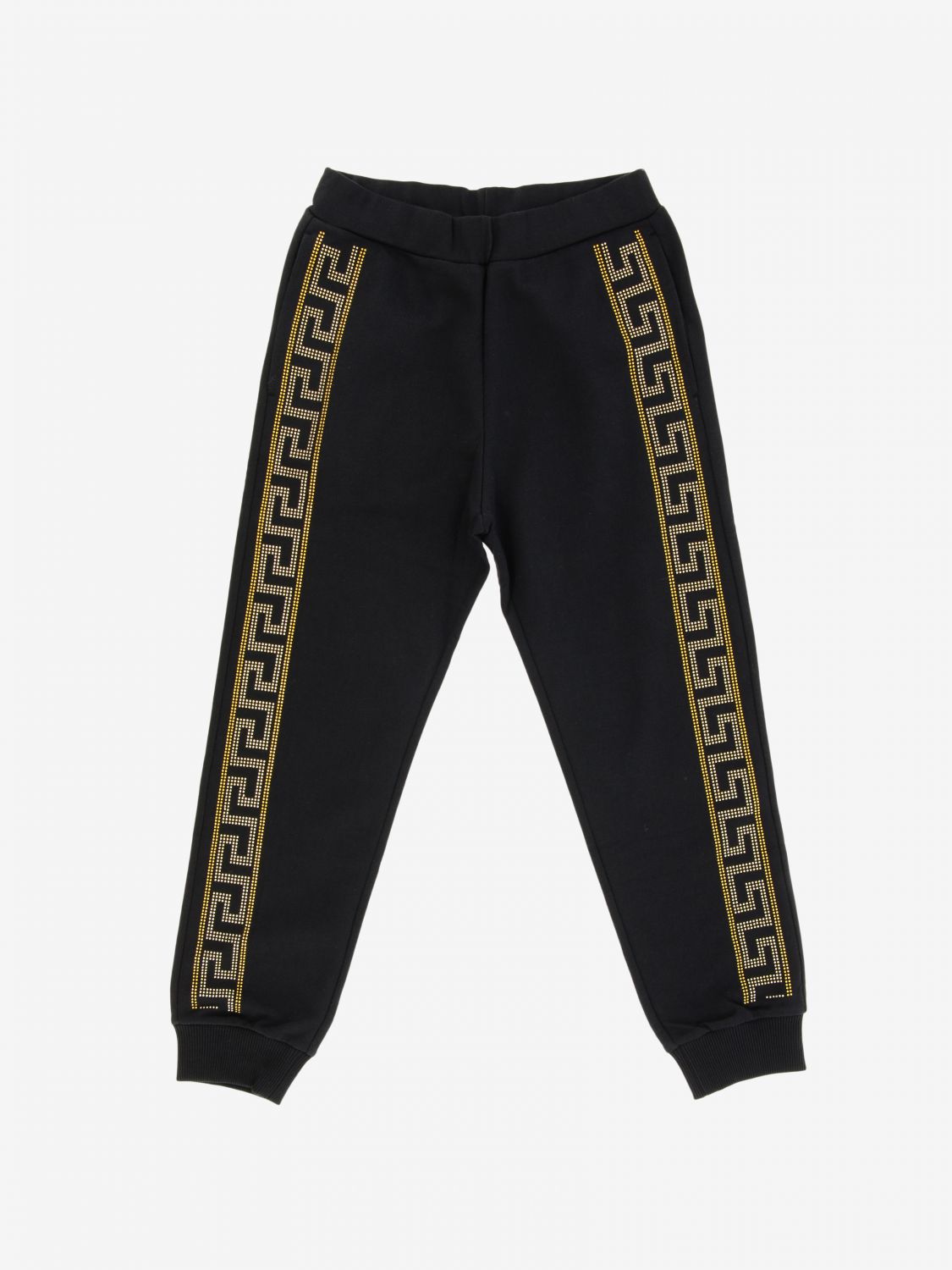 Outlook make it flat bias Young Versace Outlet: Pants kids Versace Young - Black | Pants Young Versace  YC000287YA00078 GIGLIO.COM