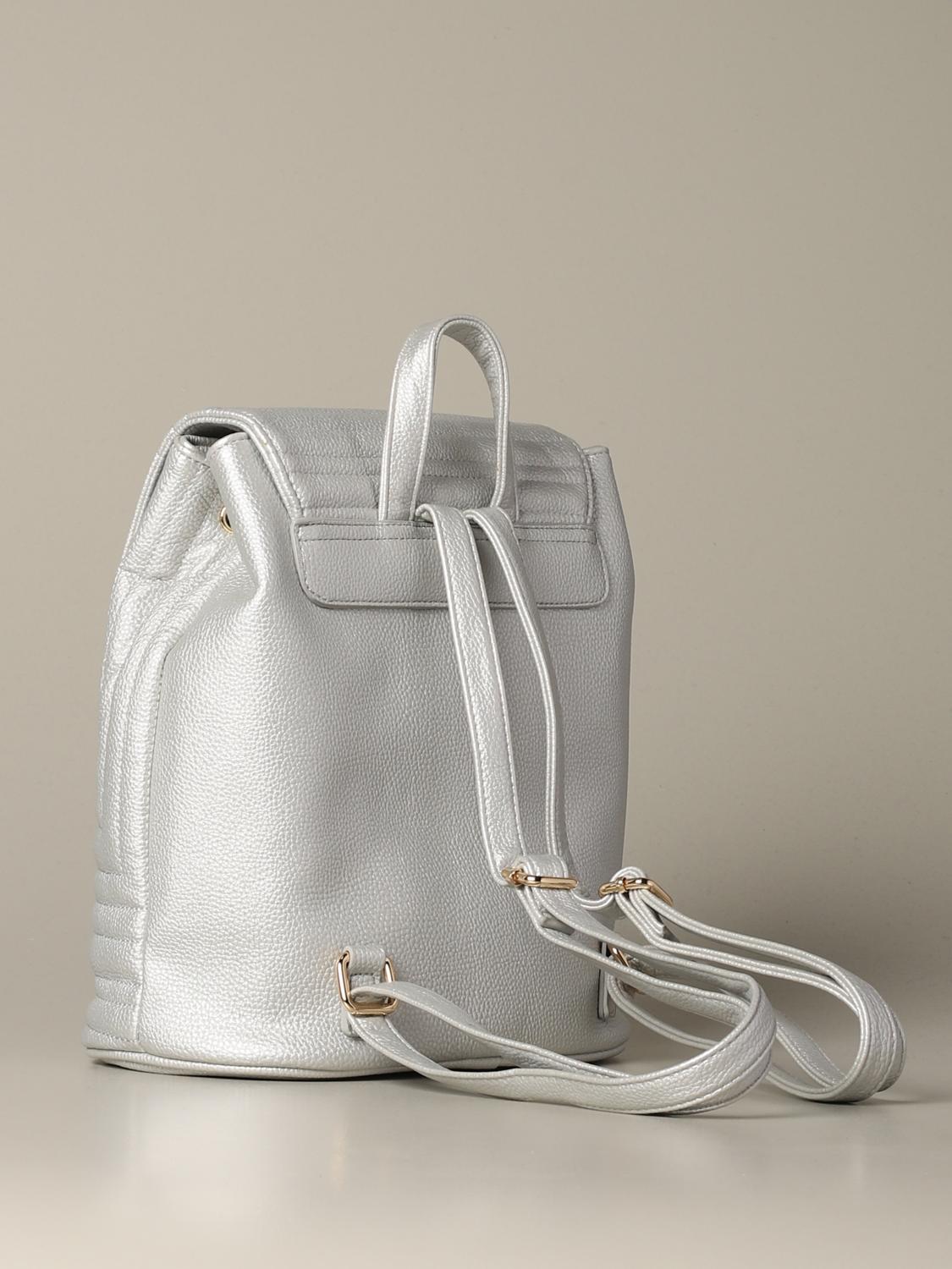 Rucksack Damen Silber