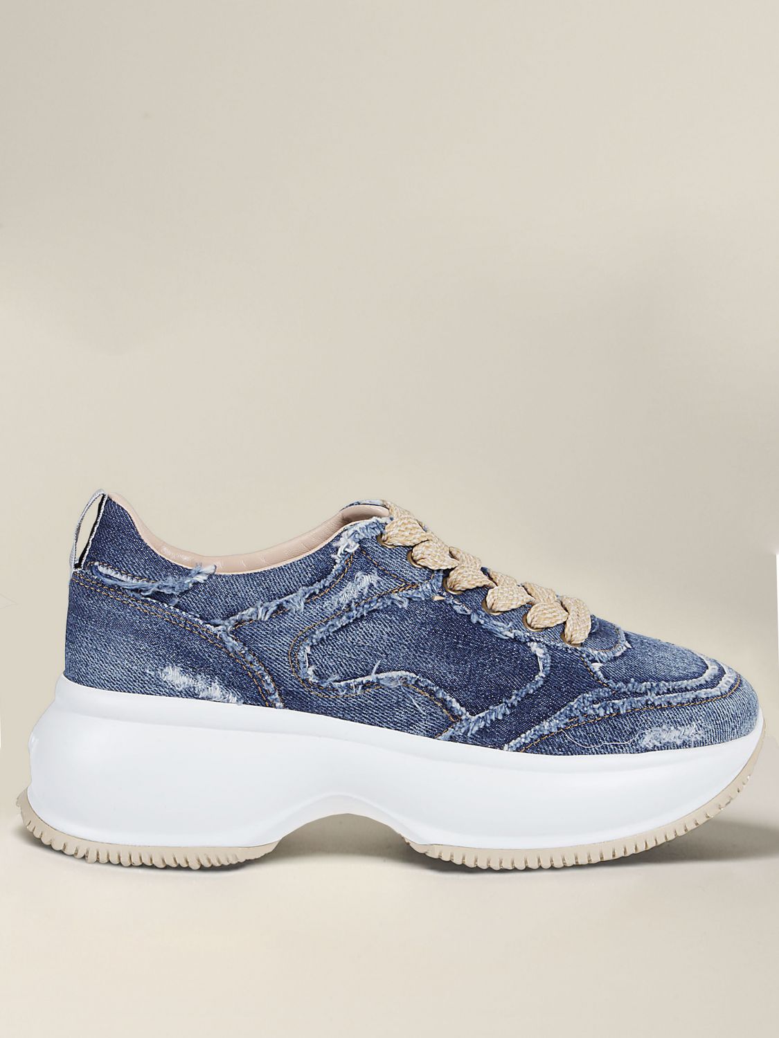 zapatillas denim mujer