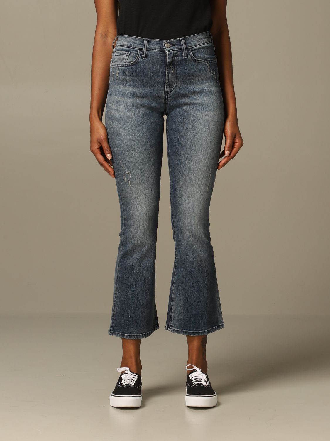 Roy Rogers Outlet: Jeans in denim used | Jeans Roy Rogers Donna Denim |  Jeans Roy Rogers P20RND009D3161147 GIGLIO.COM