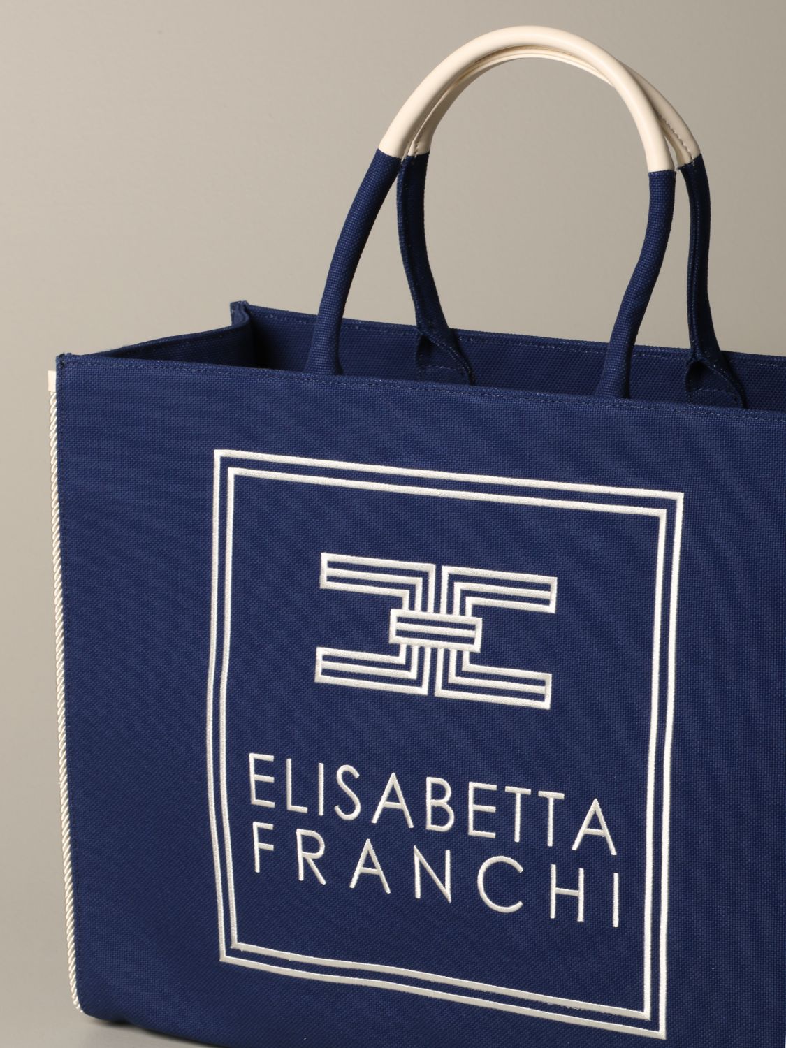 blue shopper bag