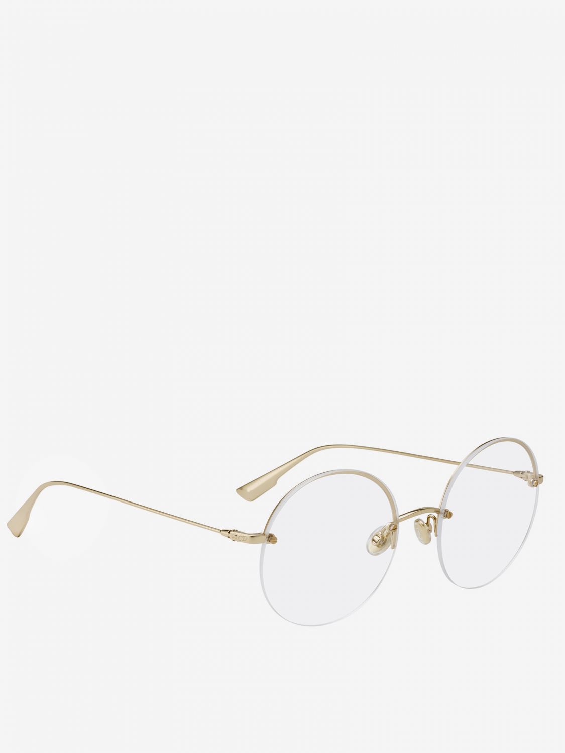 christian dior gold glasses