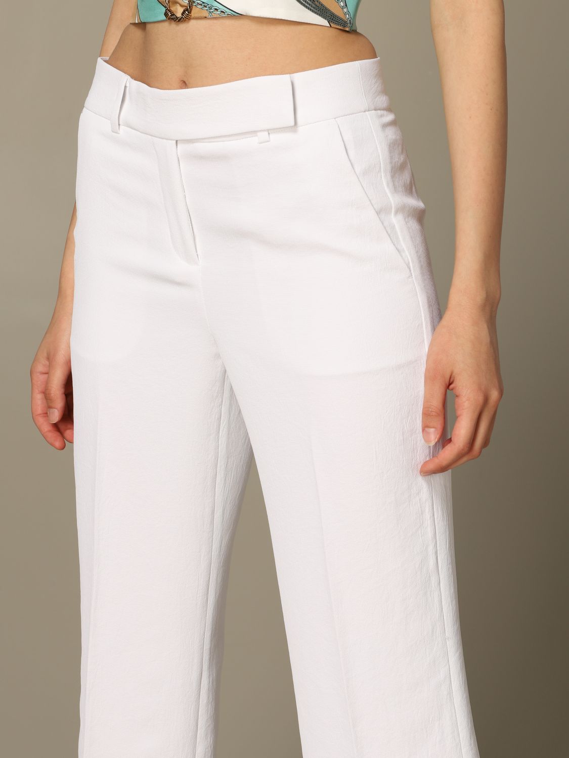 white michael kors pants