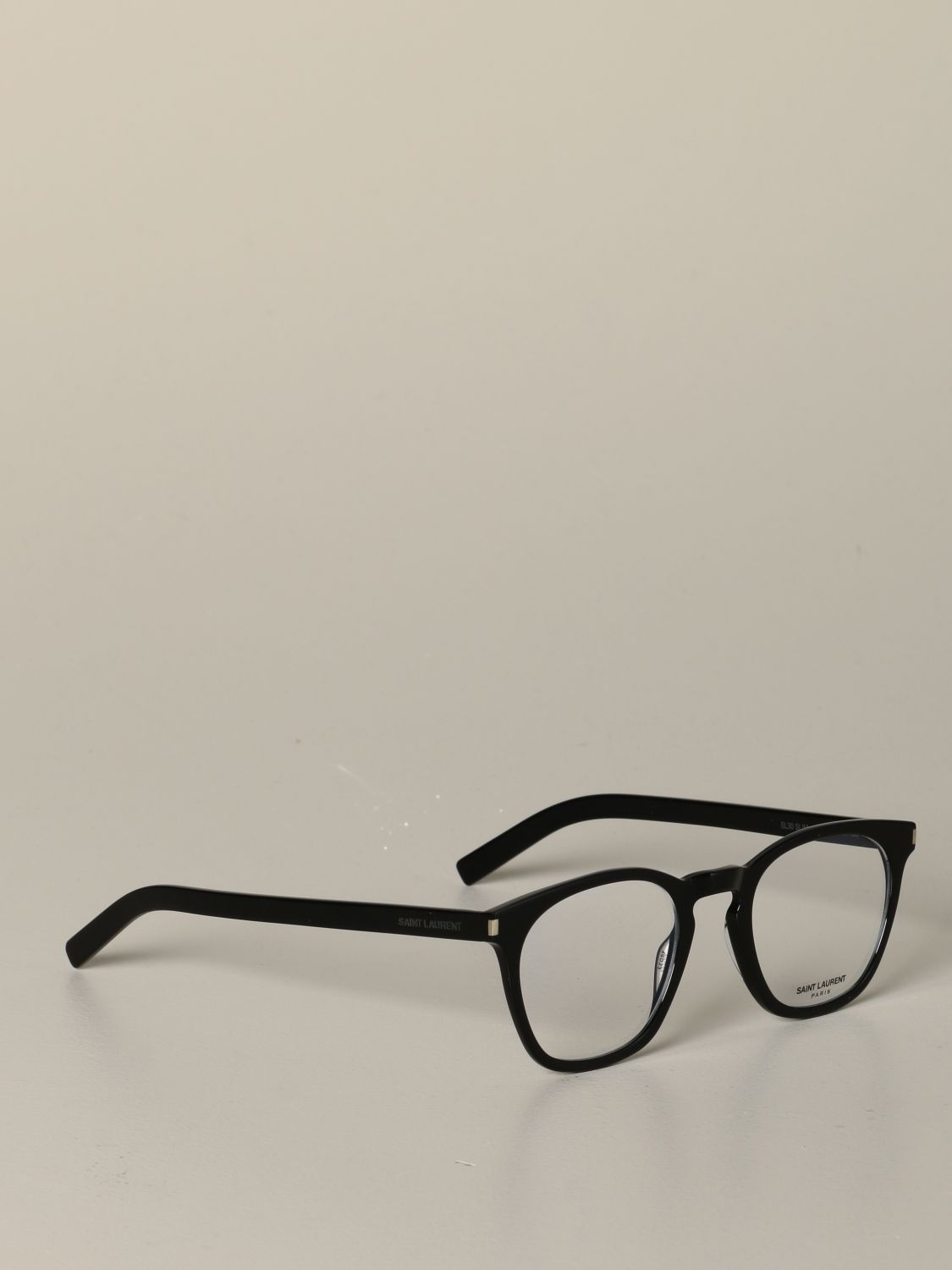 Saint Laurent Outlet: acetate glasses | Glasses Saint Laurent Men Black ...