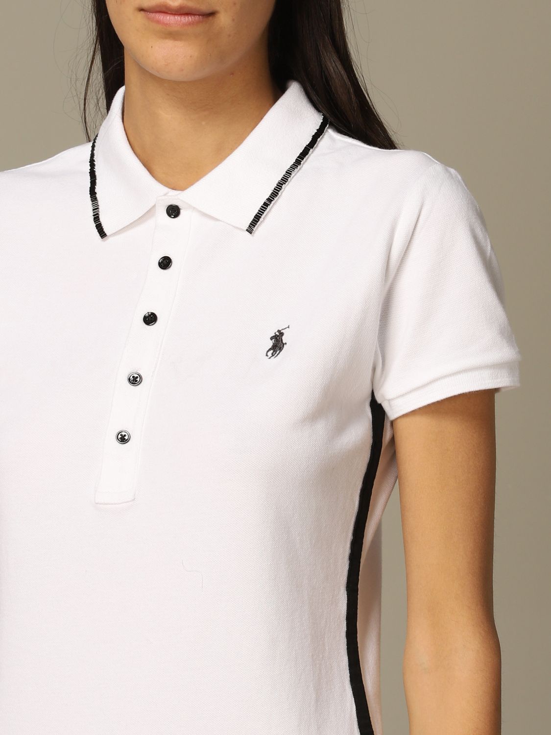 natuurlijk Moeras Afleiden Polo Ralph Lauren Outlet: Damen T-Shirt - Weiß | Polo Ralph Lauren T-Shirt  211792457 online auf GIGLIO.COM