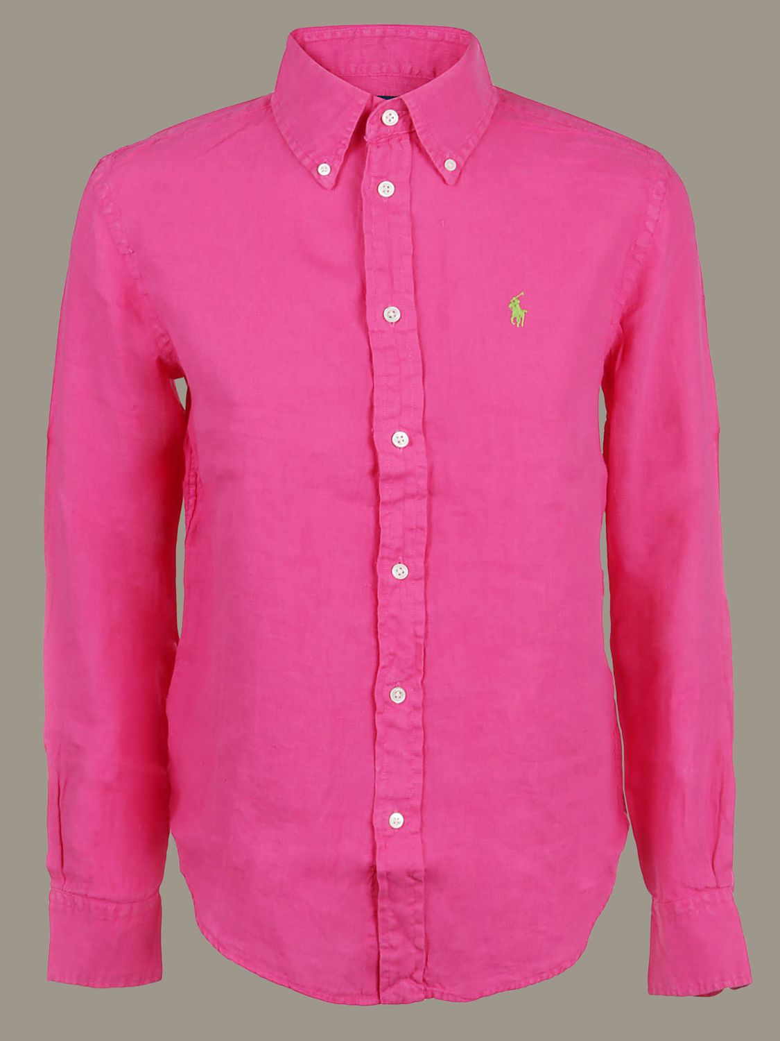 polo-ralph-lauren-outlet-shirt-with-button-down-collar-pink-polo