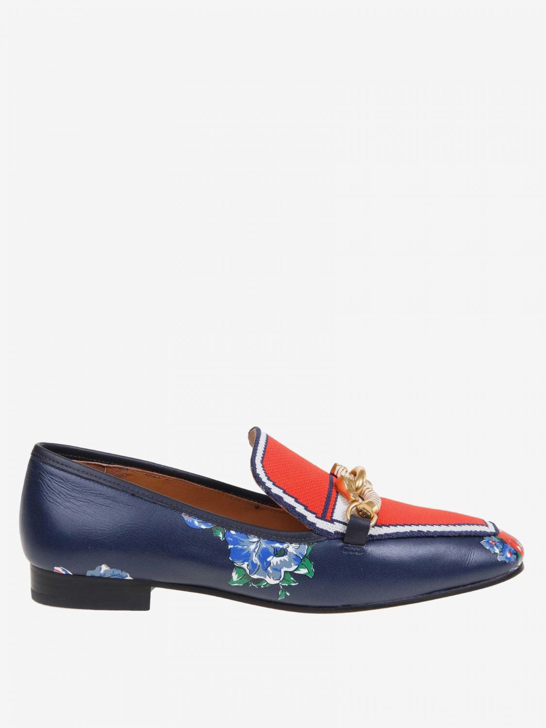 tory burch navy flats