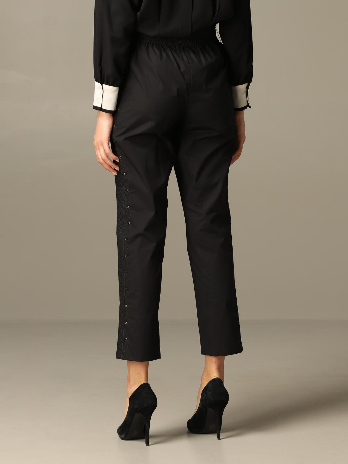 TWINSET: Twin-set high-waisted trousers 