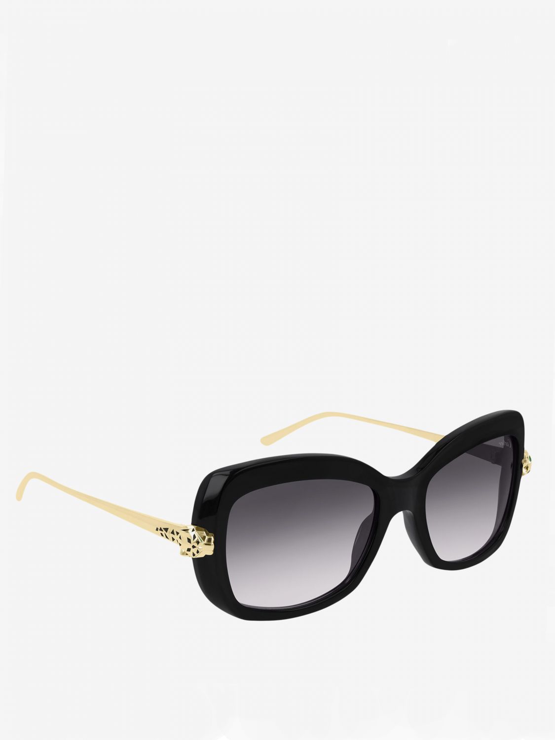 CARTIER: glasses in acetate and metal - Yellow | Cartier sunglasses ...