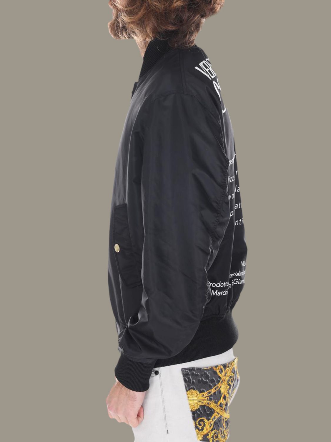 Versace Jeans Outlet: reversible bomber 