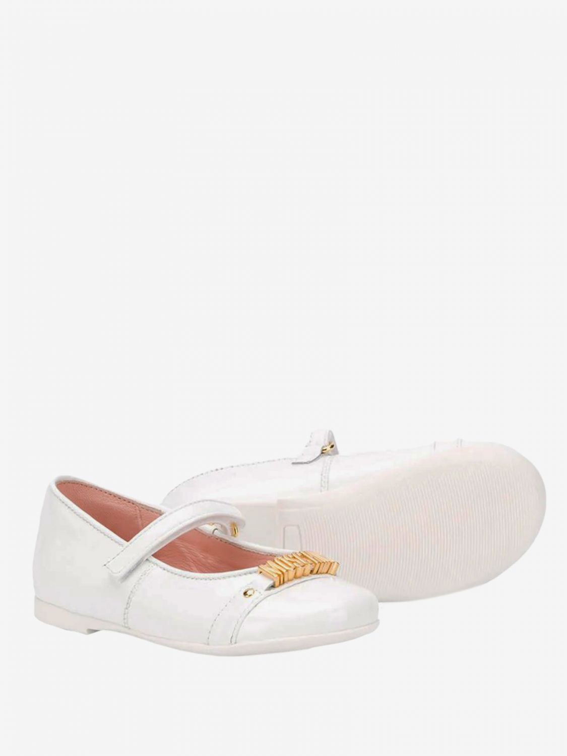 moschino ballet flats