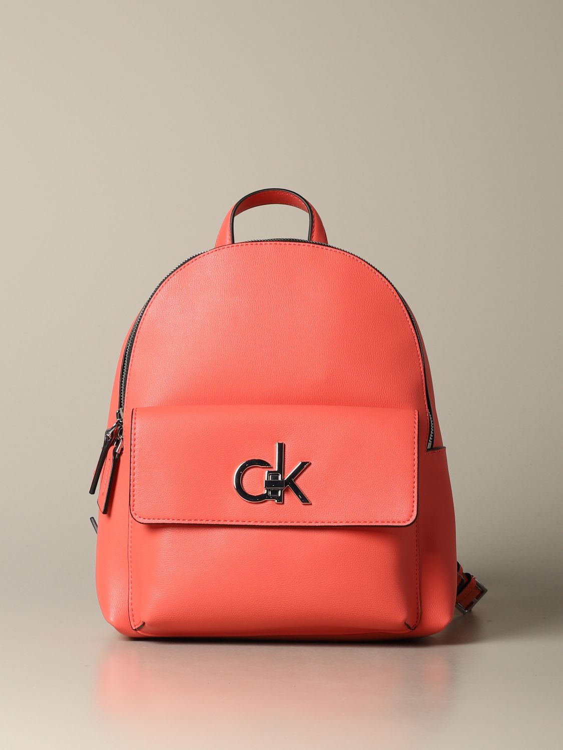 red calvin klein backpack