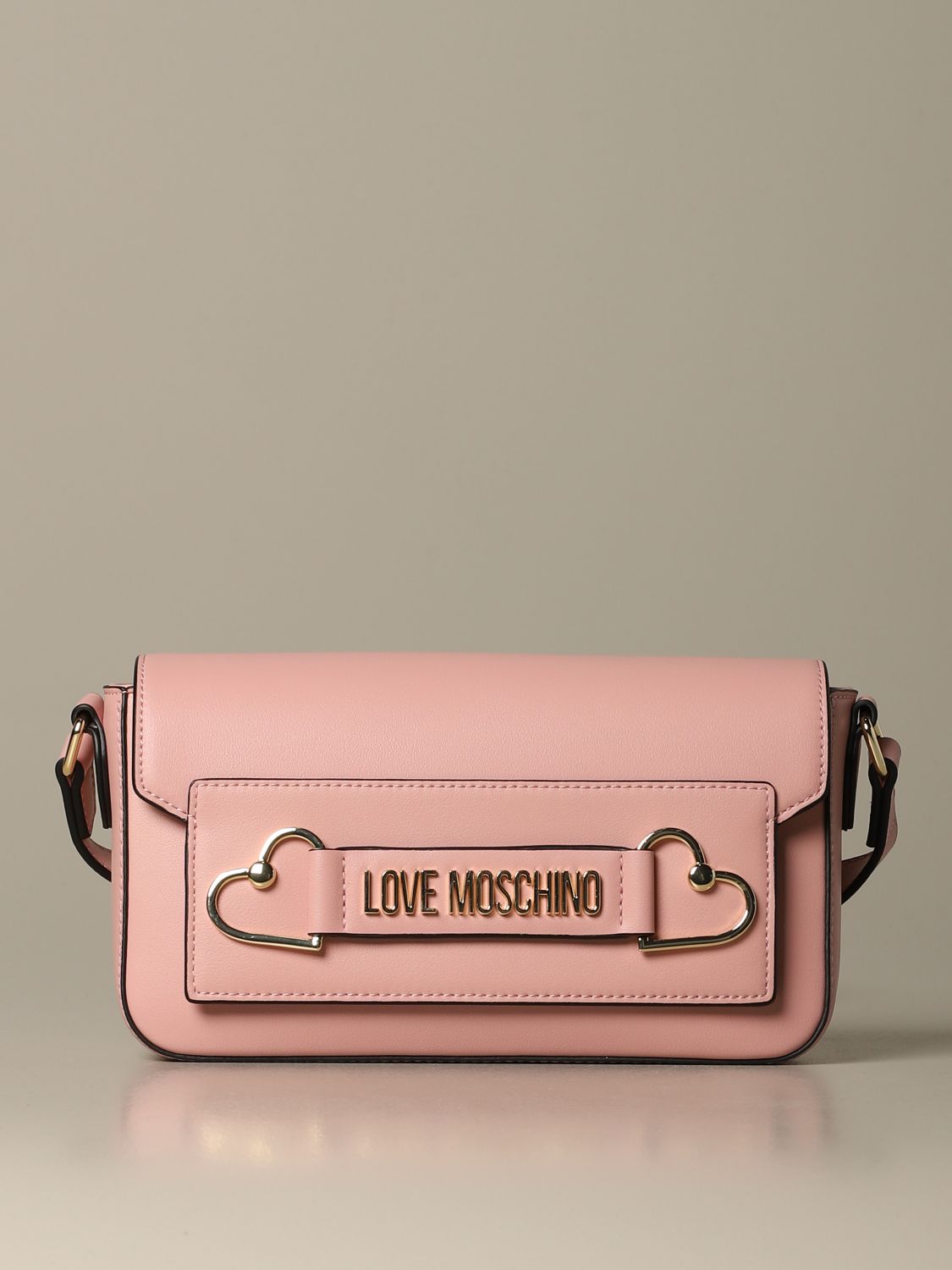 Love Moschino Outlet: handbag for woman - Blush Pink | Love Moschino