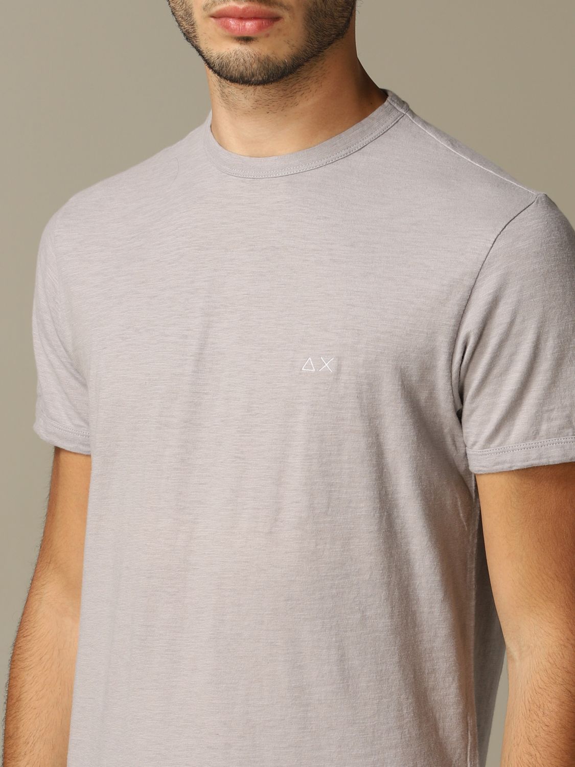 Sun 68 Outlet Tshirt men Grey TShirt Sun 68 T30108