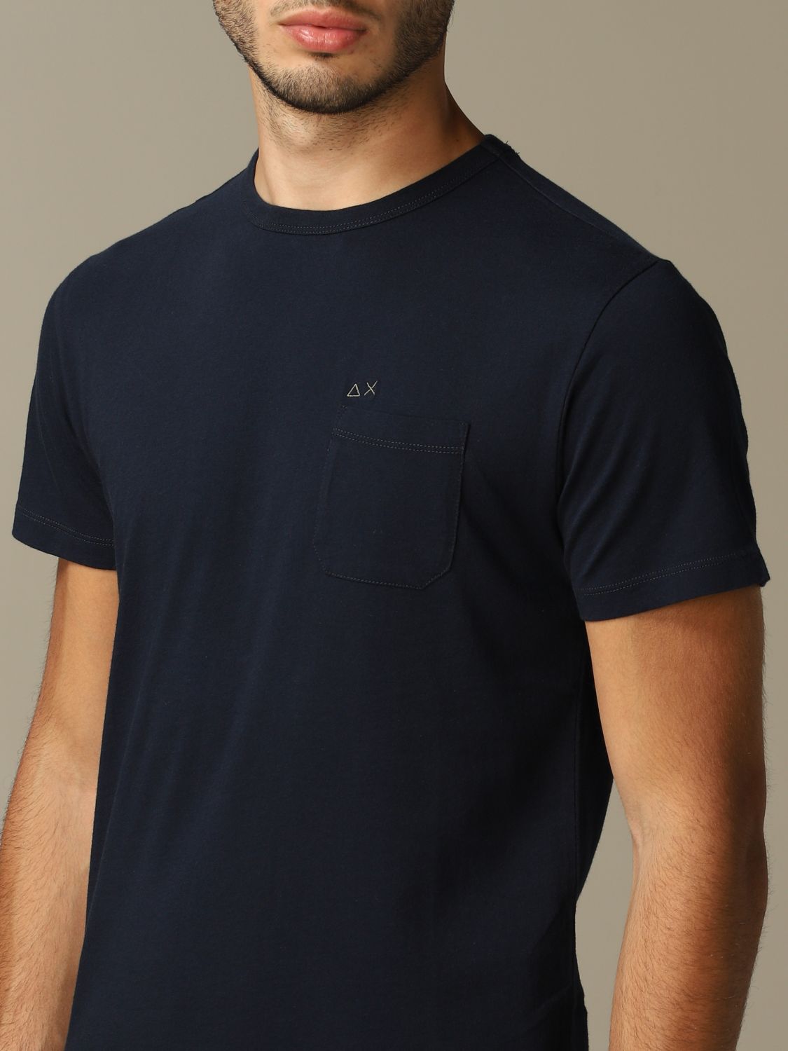Sun 68 Outlet Tshirt a maniche corte con taschino TShirt Sun 68