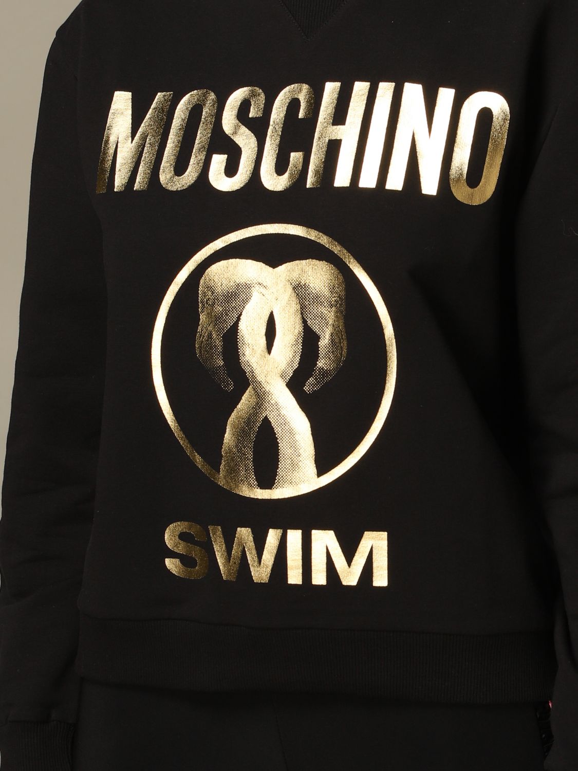 moschino swim sweatshirt