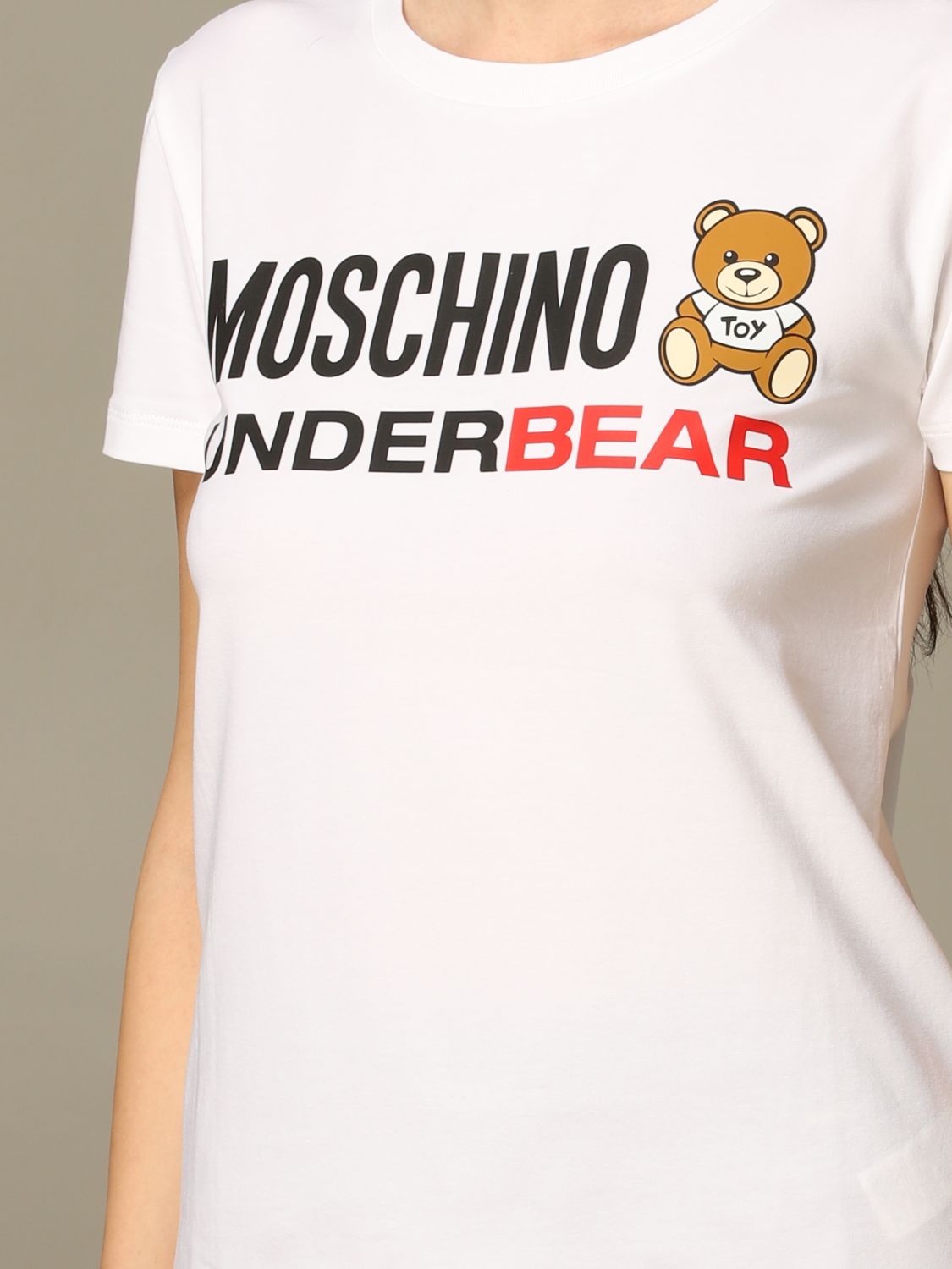 Moschino Underwear Outlet: T-shirt women | T-Shirt Moschino Underwear ...