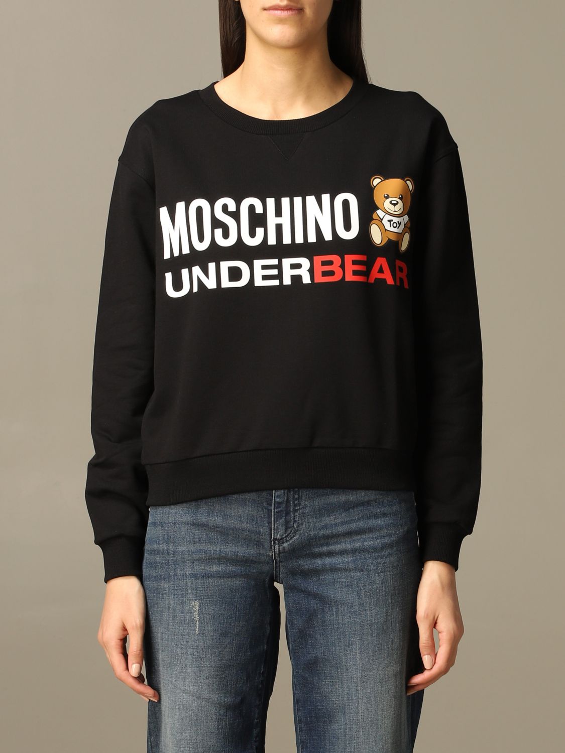 moschino underwear sweatshirt