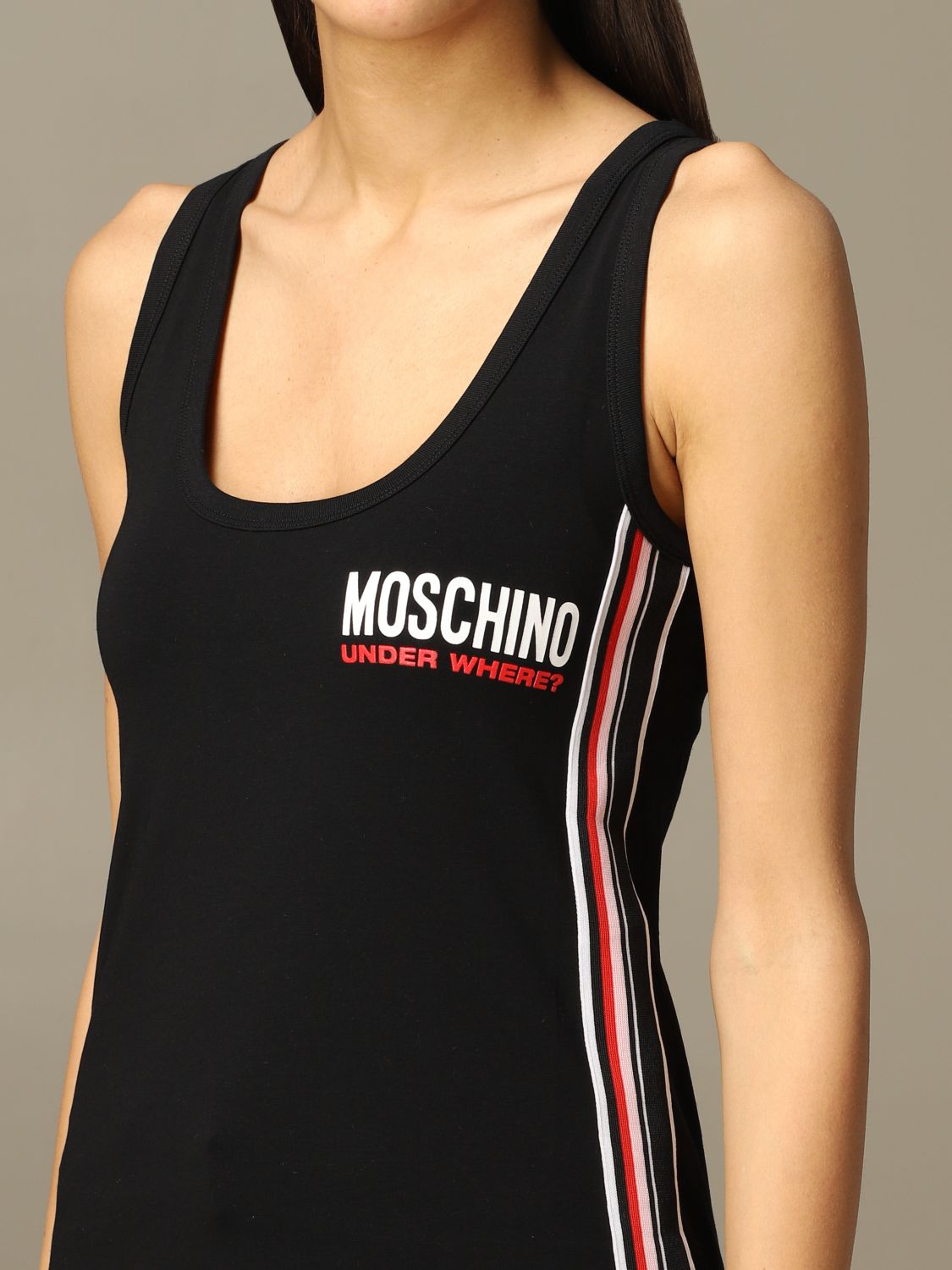 moschino vest top womens