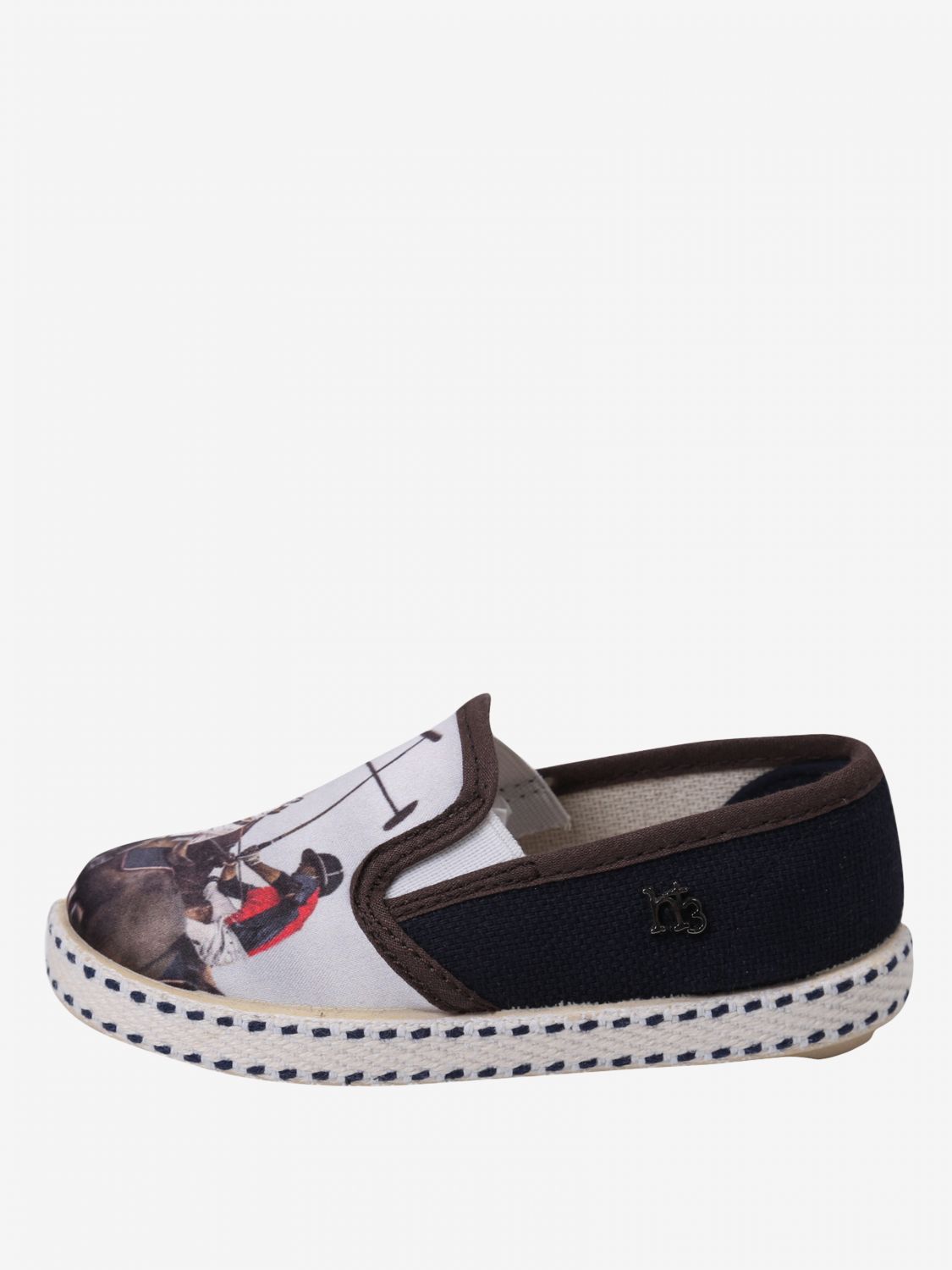 superstar slip on enfant bleu