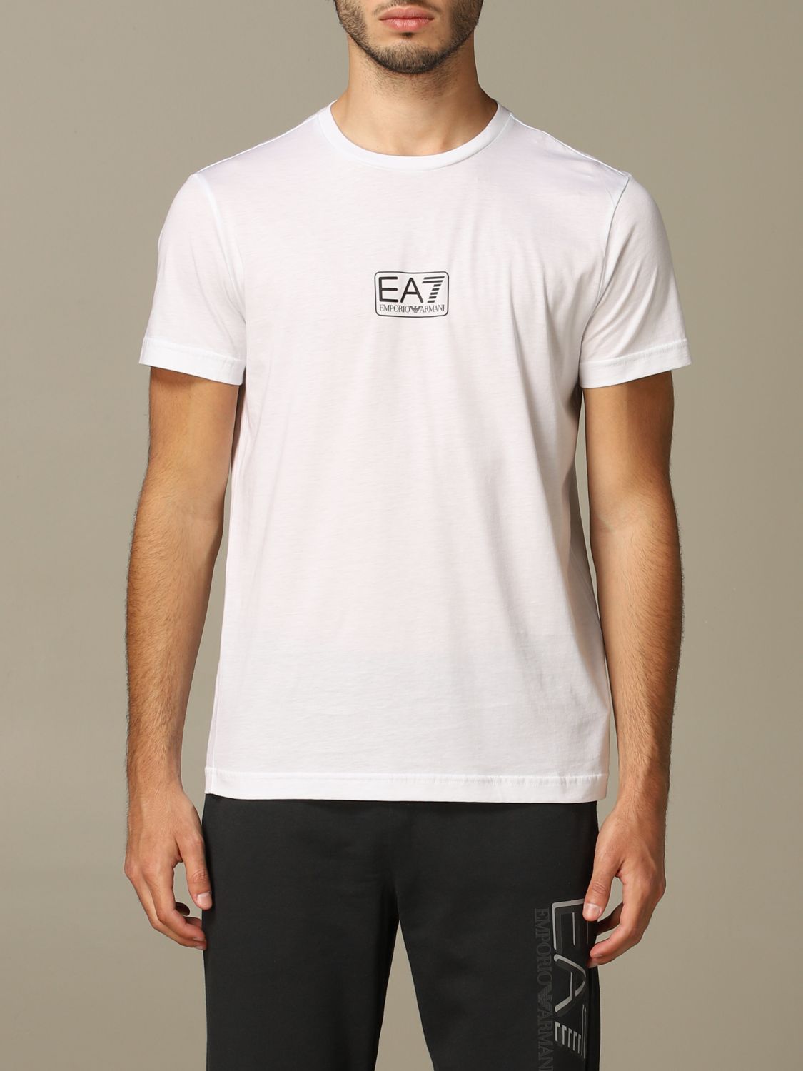 Ea7 Outlet: T-shirt men | T-Shirt Ea7 Men White | T-Shirt Ea7 8NPT11 ...
