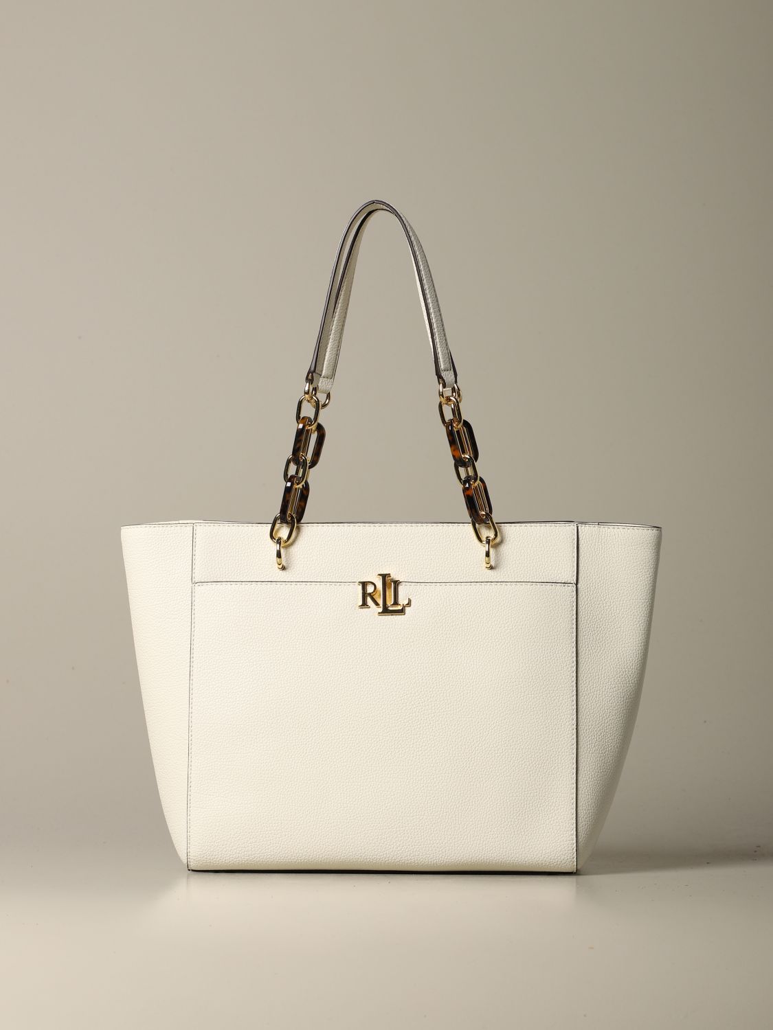 Lauren Ralph Lauren Outlet: Handbag women - Cream | Handbag Lauren ...