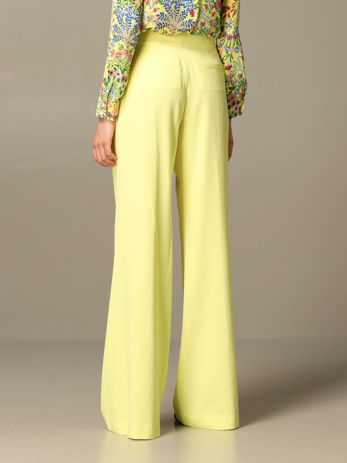 alice and olivia yellow pants