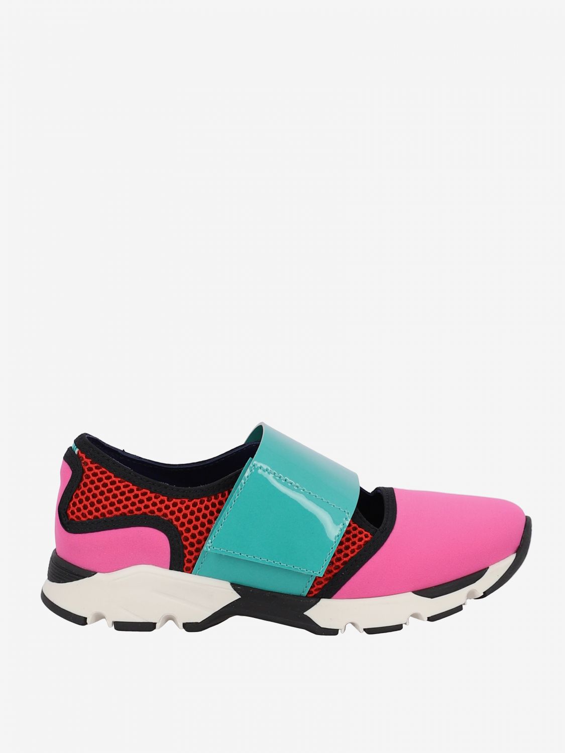 Marni Outlet: on in neoprene and macro mesh - Multicolor | Marni shoes online on GIGLIO.COM
