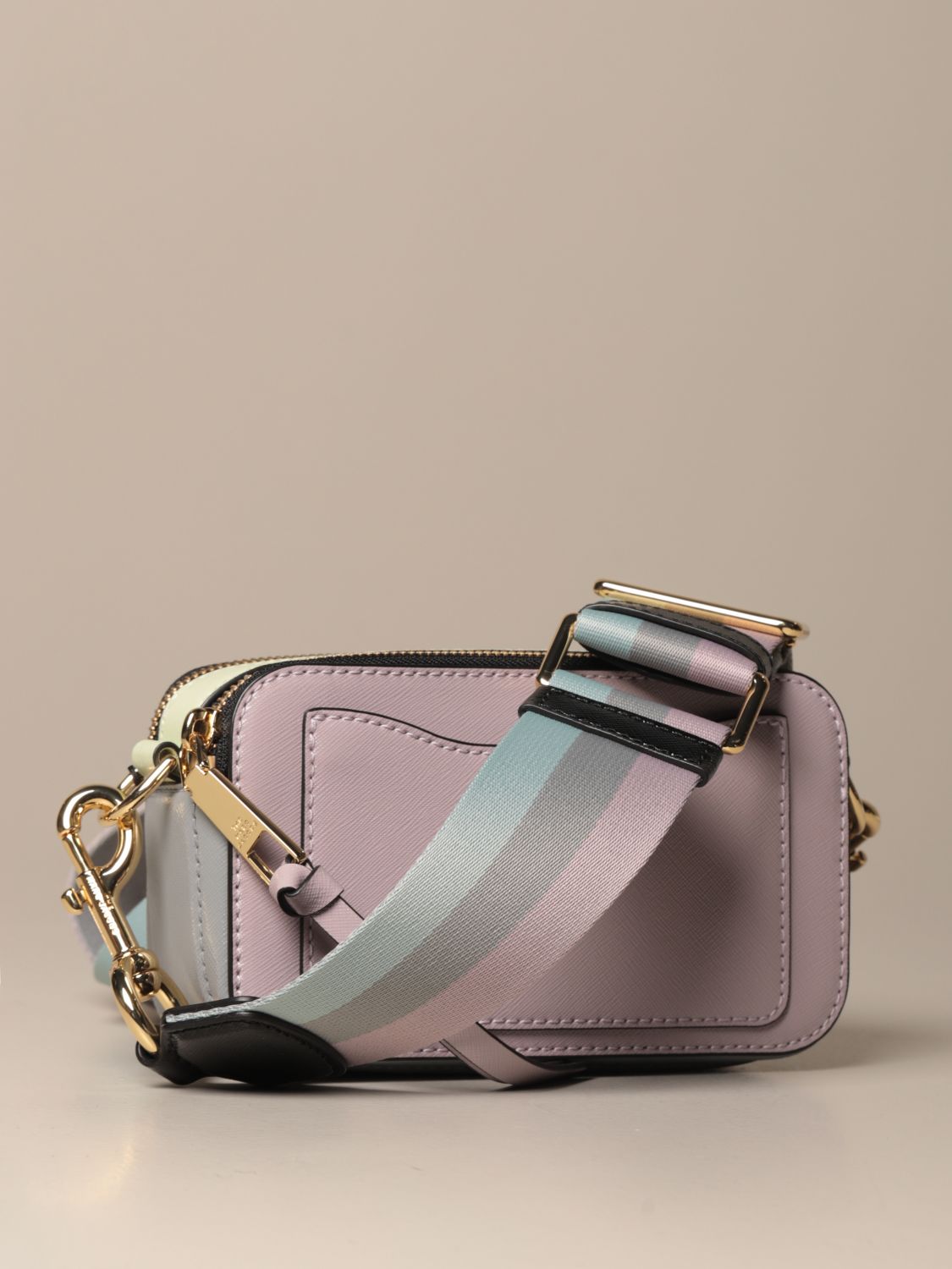 MARC JACOBS: The Snapshot multicolor bag - Lilac  Marc Jacobs handbag  M0012007 online at