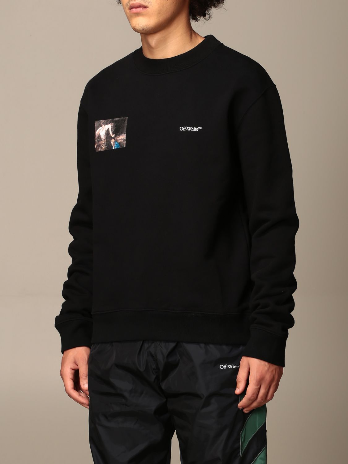  OFF  WHITE  Pull  homme Pull  Off  White  Homme Noir Pull  