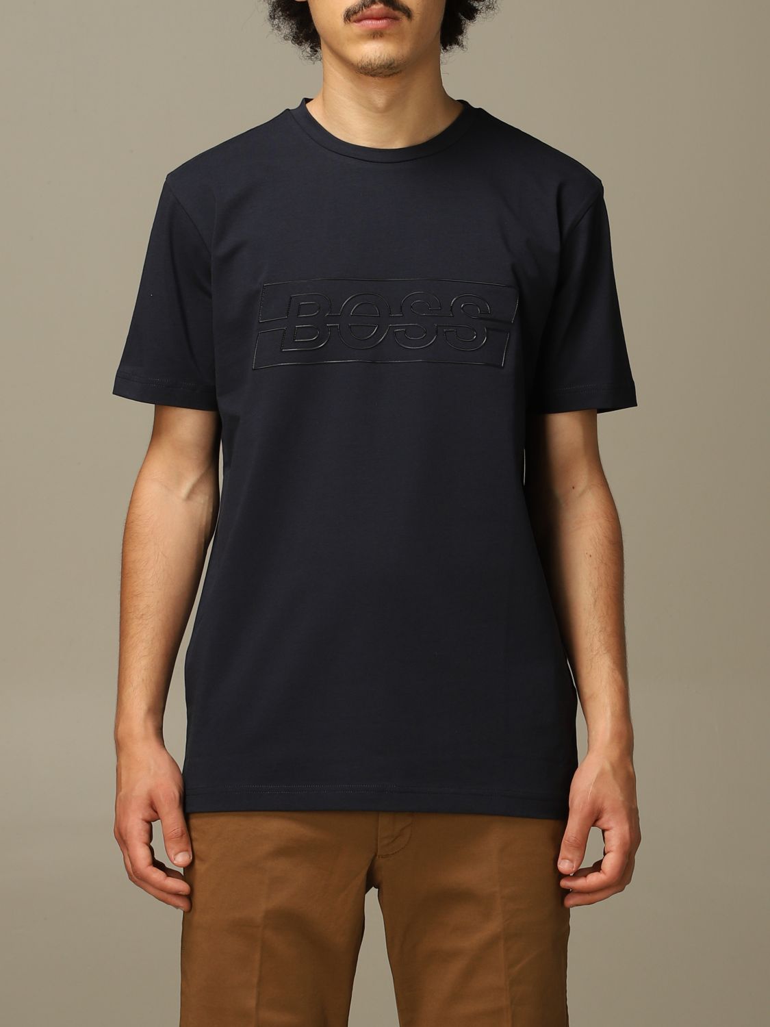 navy boss t shirt