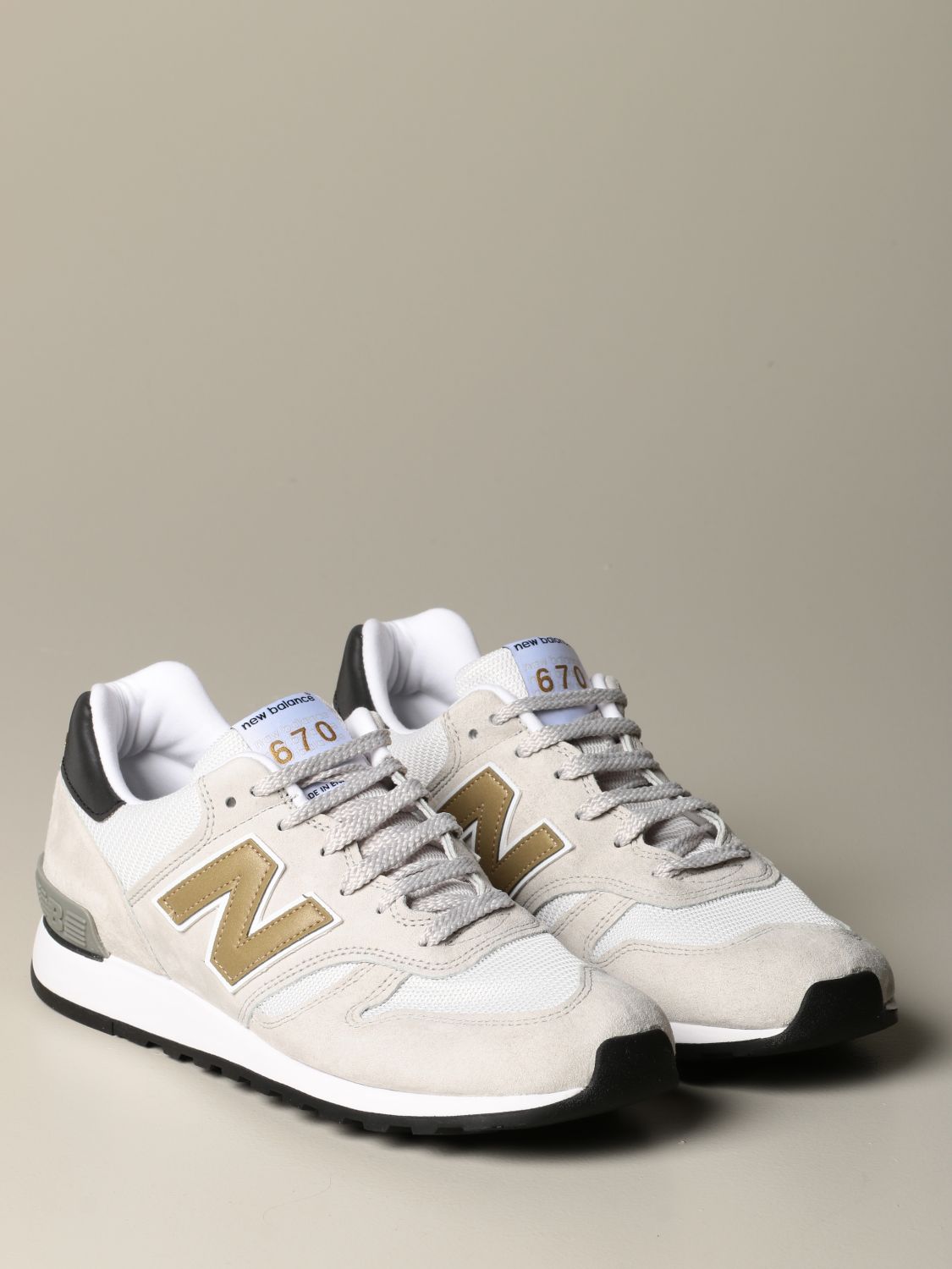 NEW BALANCE: Sneakers 670 in pelle liscia | Sneakers New Balance ...