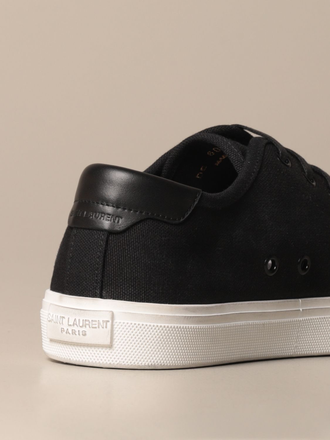 saint laurent malibu canvas sneakers