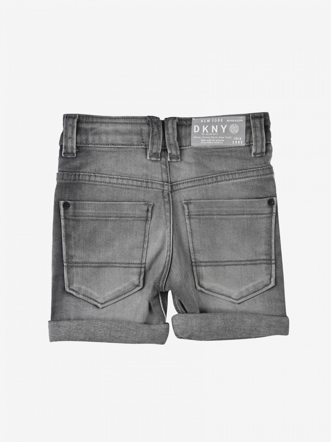 dkny denim shorts