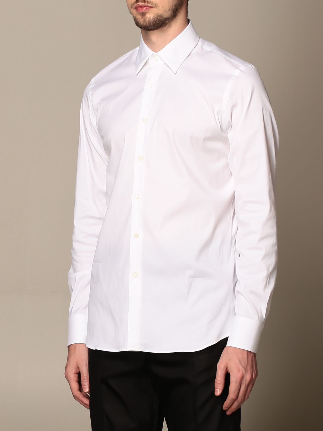 Prada basic long-sleeved shirt