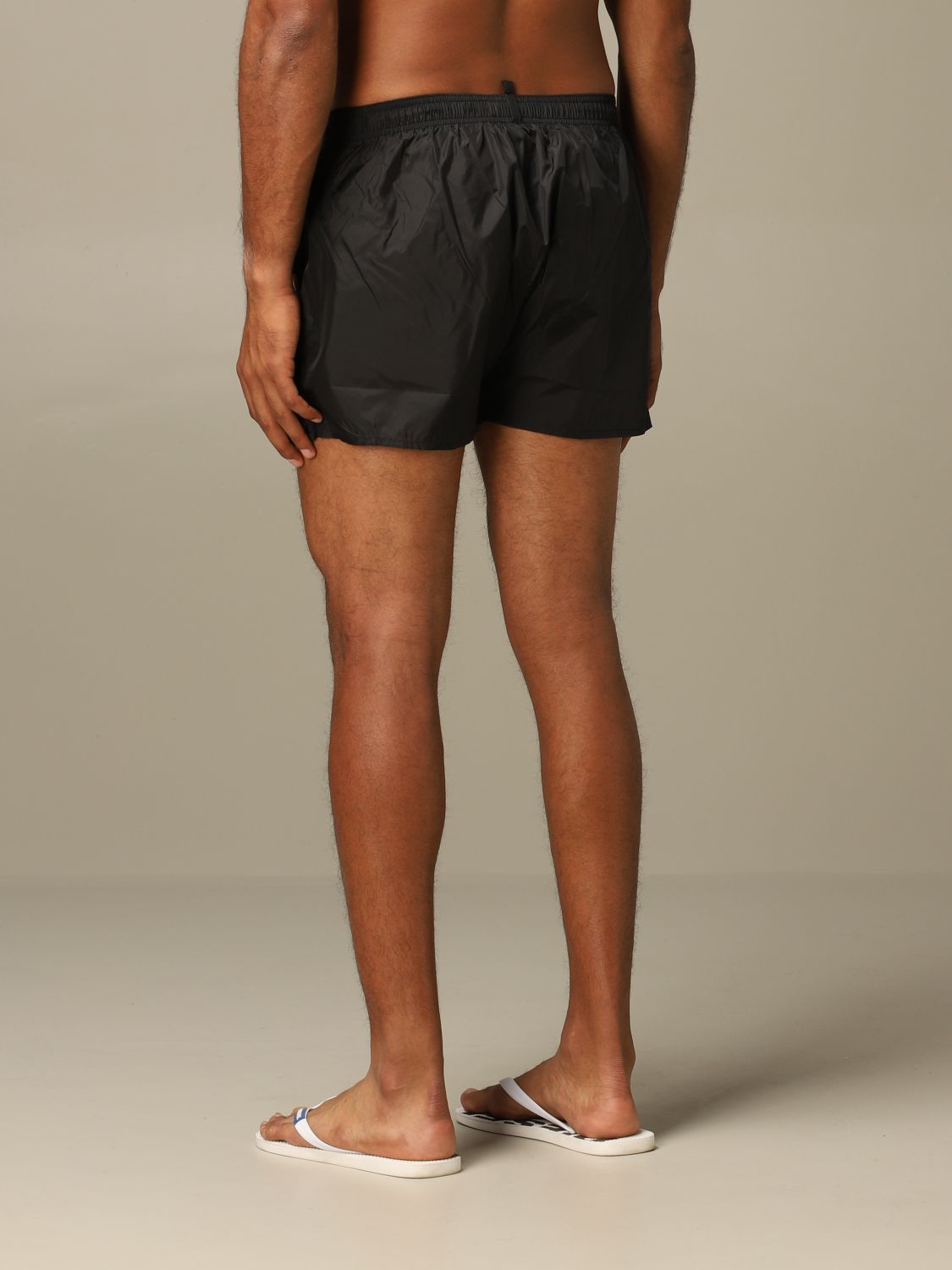 Dsquared2 Outlet Swimsuit men Swimsuit Dsquared2 Men Black Swimsuit Dsquared2 D7B642890