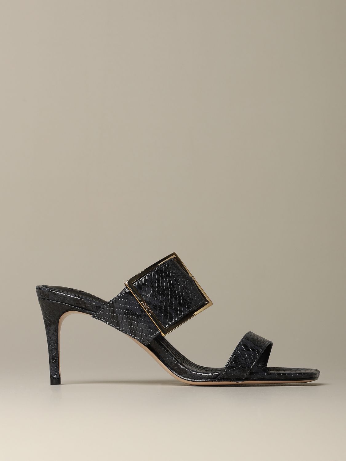 grey heeled sandals uk