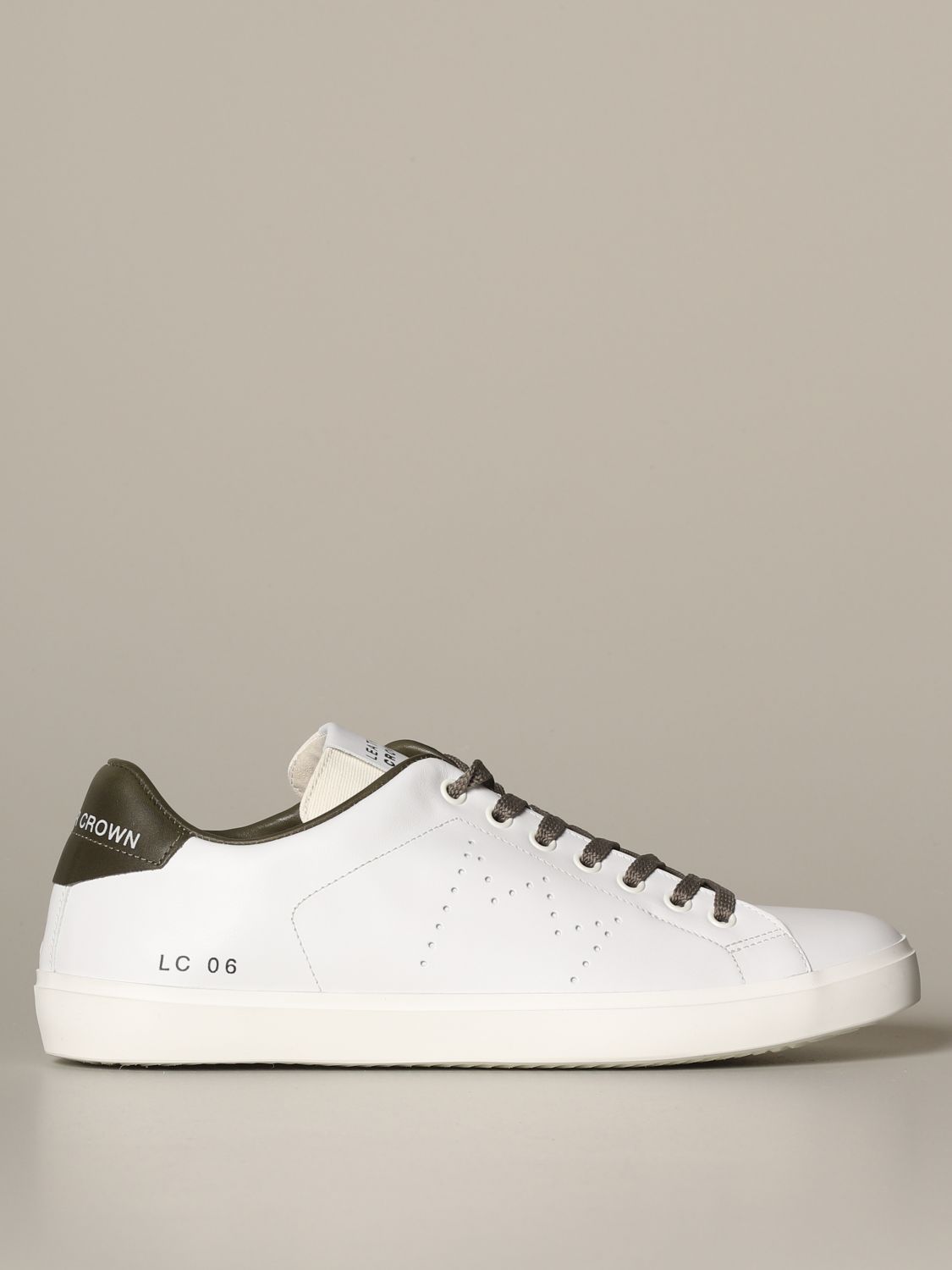 Sneakers Leather Crown MLC06 Giglio EN
