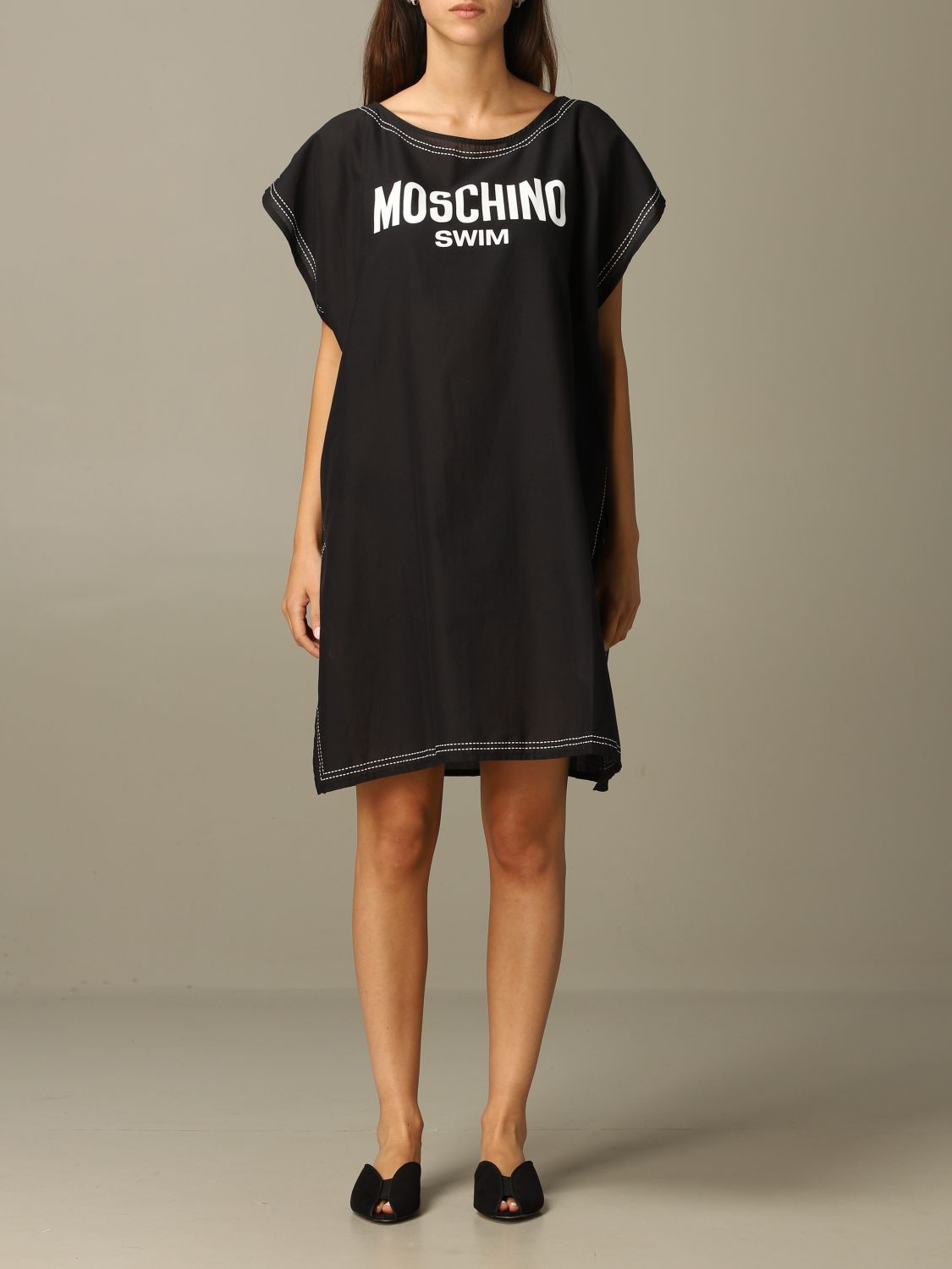 Moschino Underwear Outlet: dress for woman - Black | Moschino Underwear ...