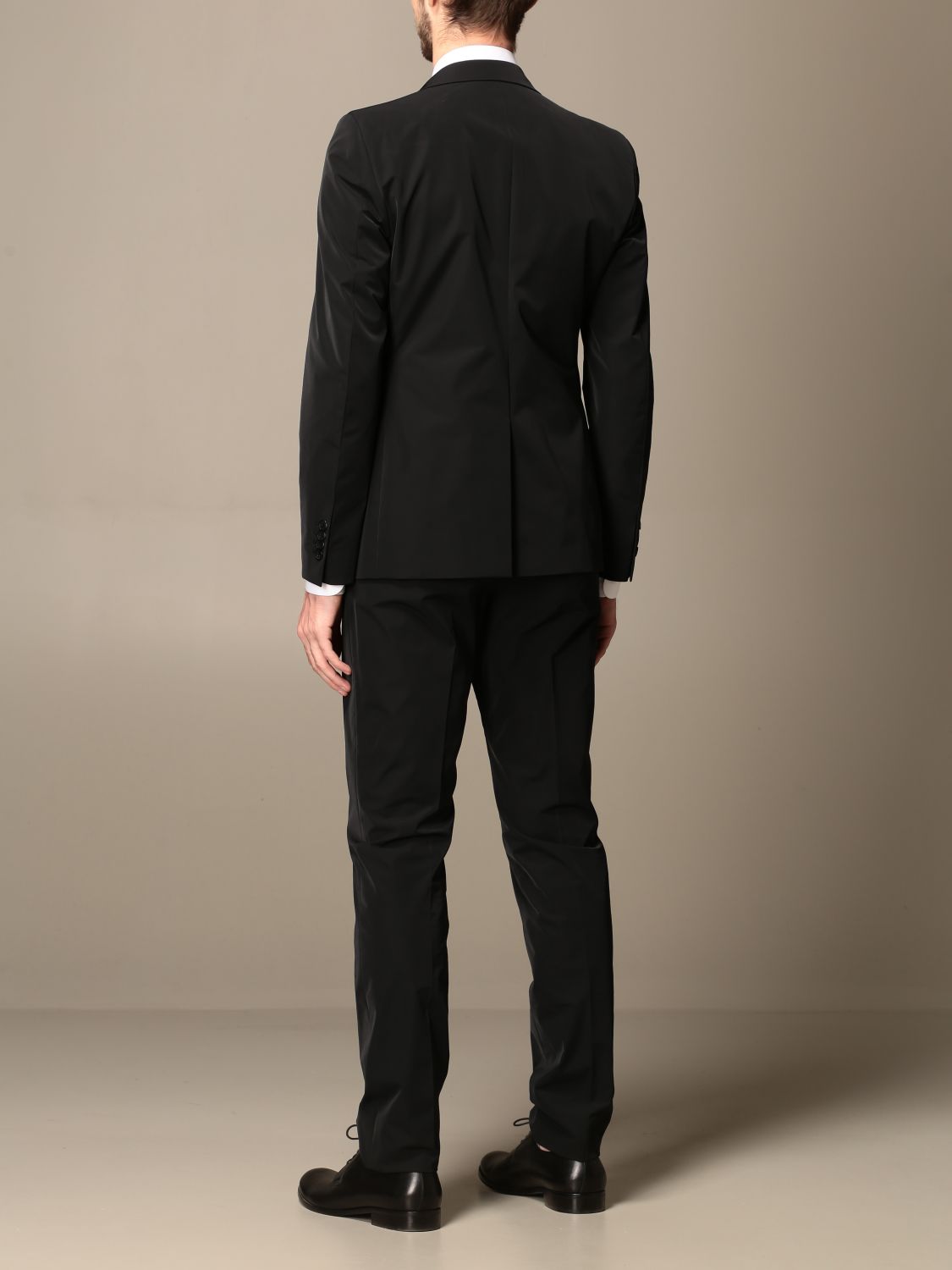 PRADA: Classic single-breasted suit | Suit Prada Men Black | Suit Prada