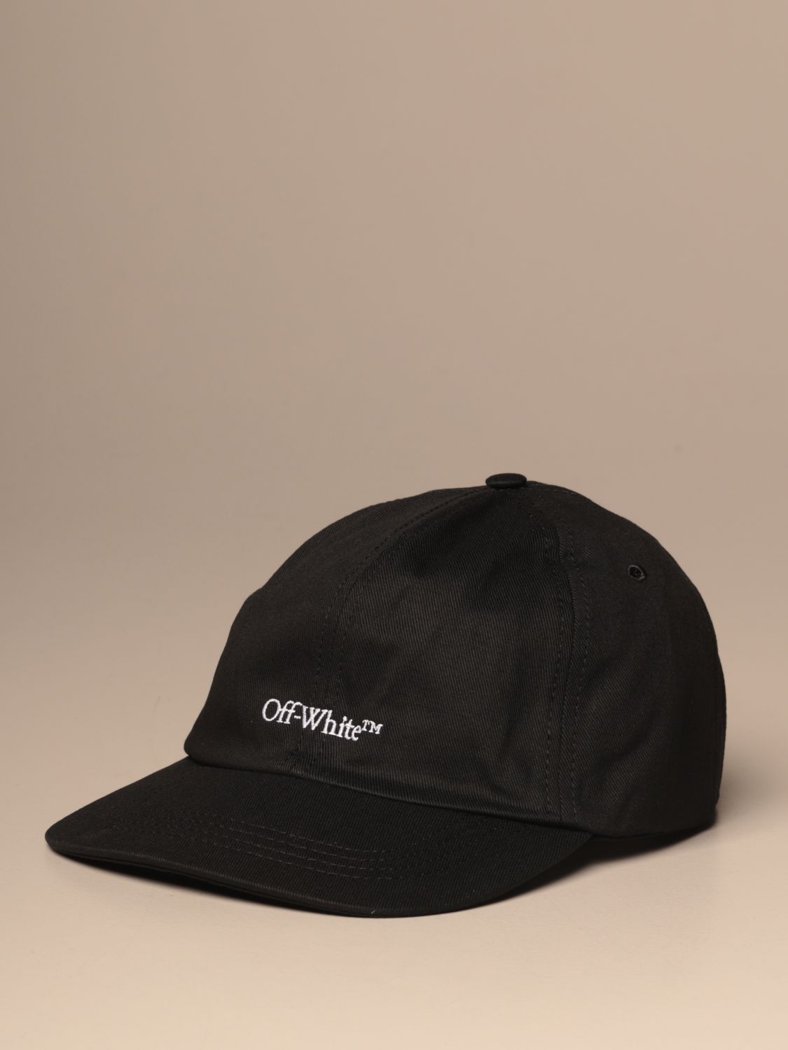 white cotton hat