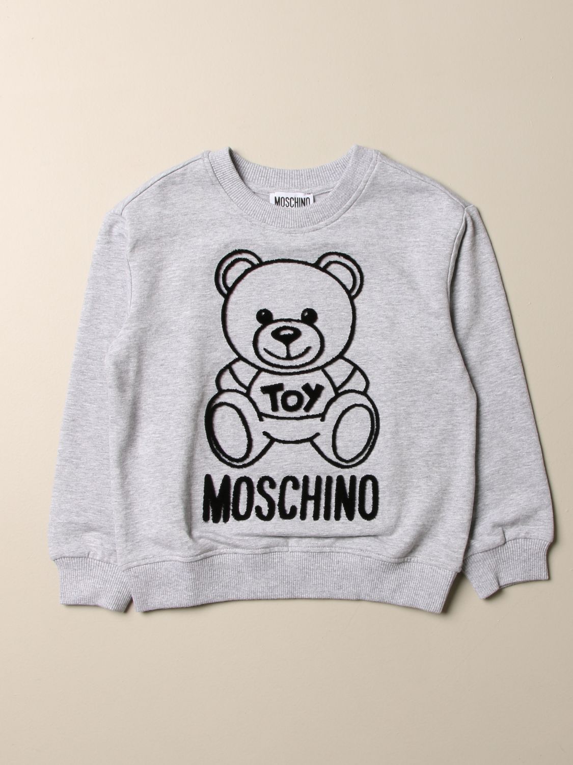 moschino grey sweater