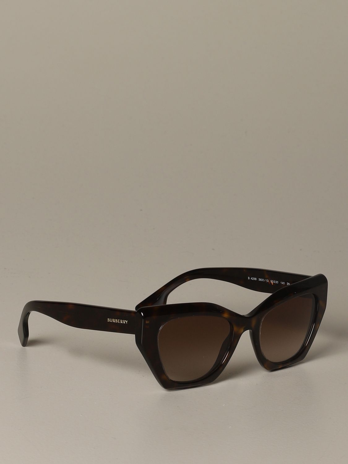Burberry sunglasses with check details 