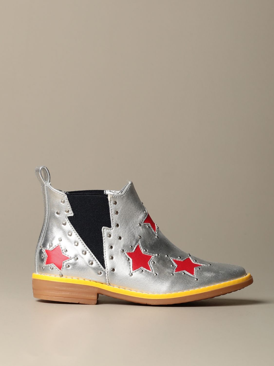 silver stella mccartney shoes